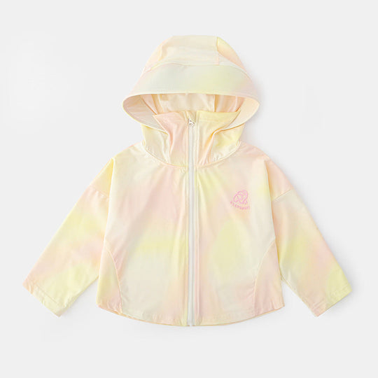 Unisex nan leichte atmungsaktive Kinder Sonnenjacke mit Kapuze und UV Schutz  Shopnory