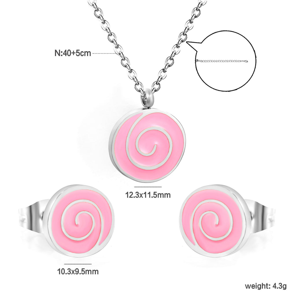 Damen Schmuckset mit Krone und funkelnden Zirkonia Shop Nory