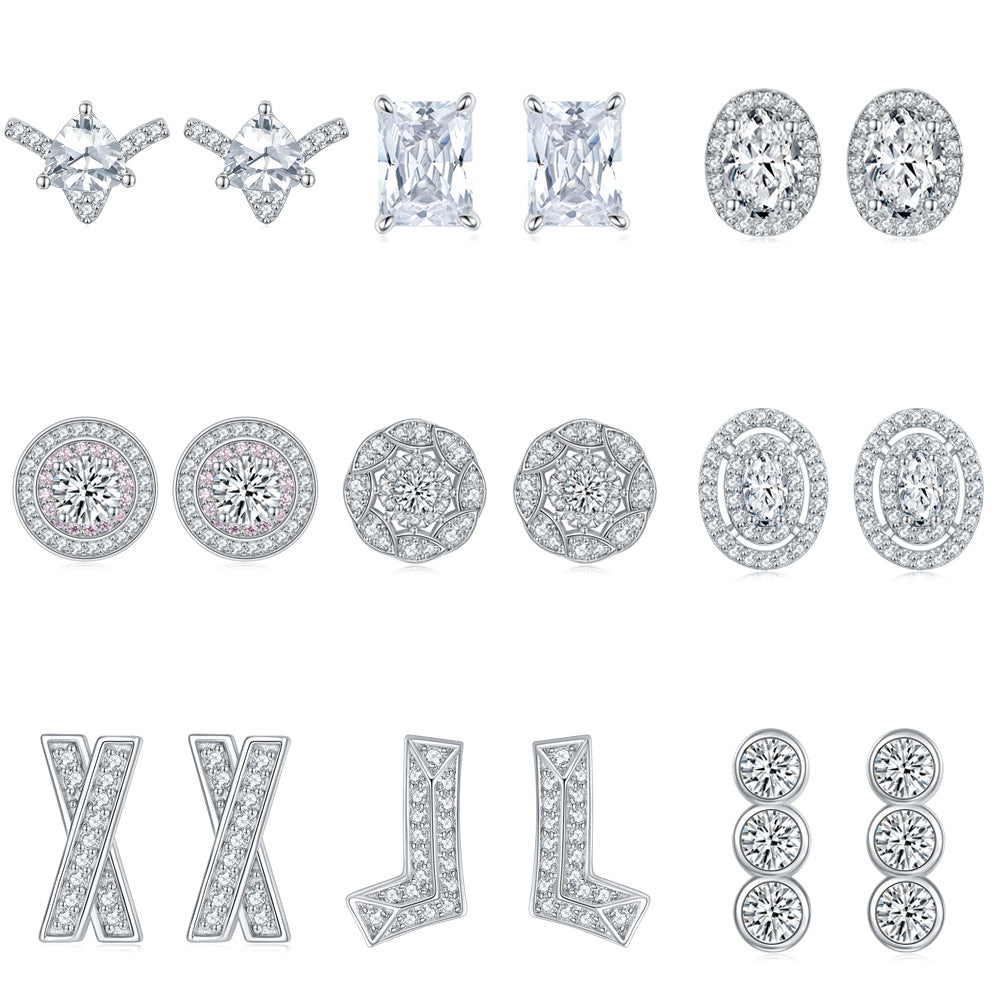 Damen Ohrringe mit stilvollem Schmetterlingsdesign und funkelndem Zirkonia-Besatz Shop Nory