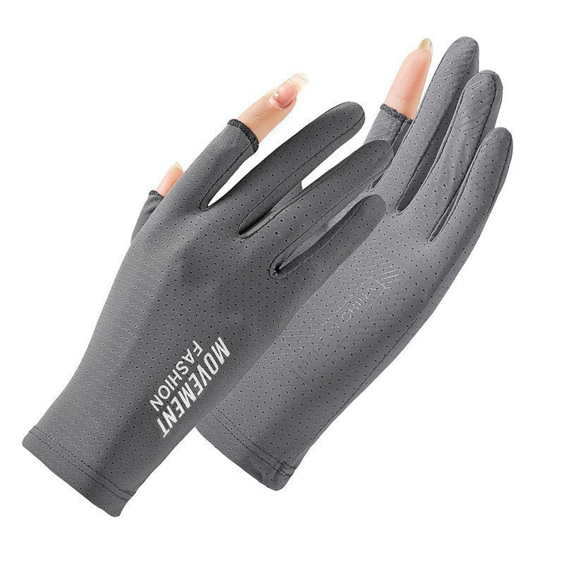 Sonnenschirm Eis Seide Handschuhe