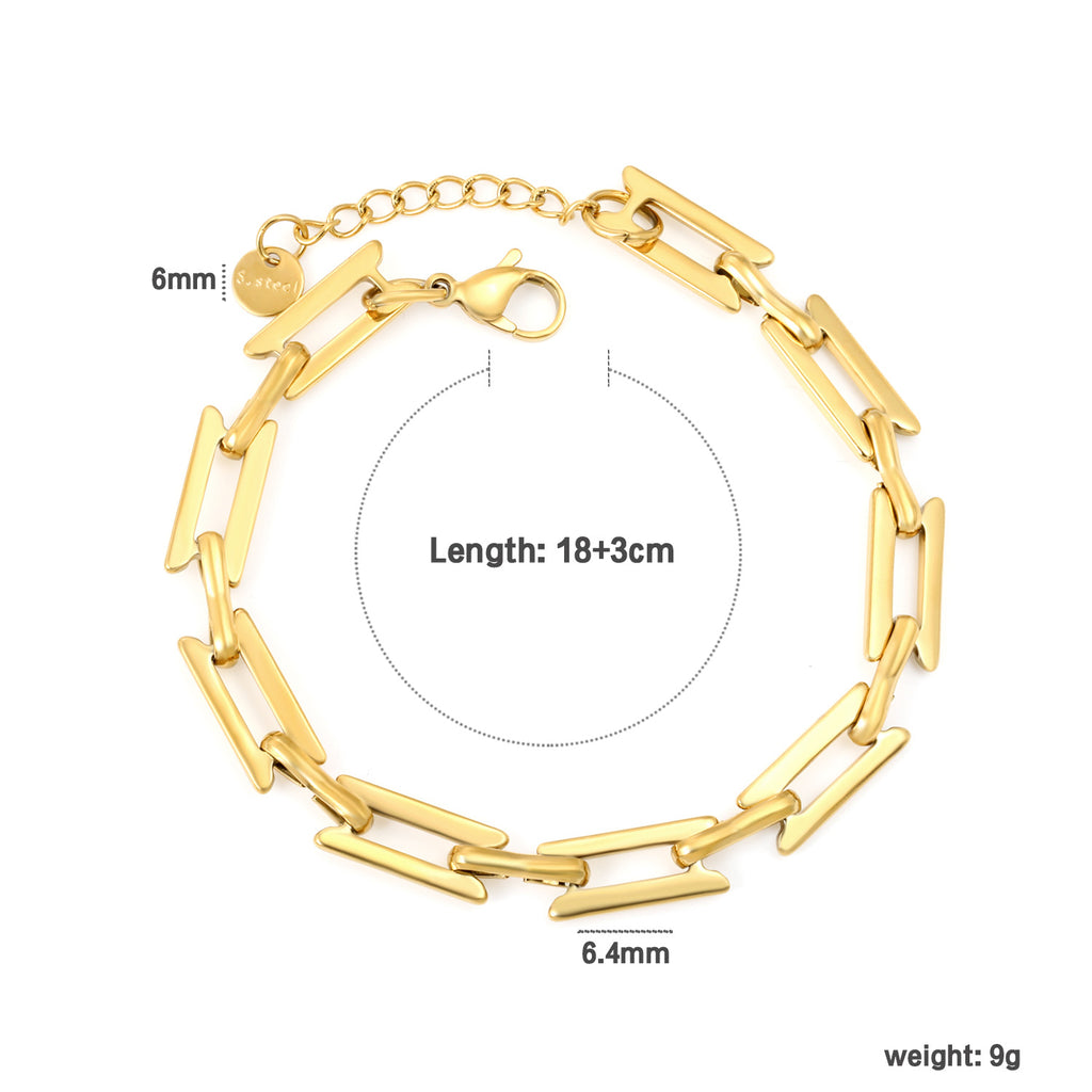 Damen modisches Armband mit eleganten Glieder-Design Shop Nory
