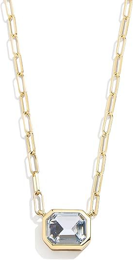 Damen Halskette mit facettiertem Rubinanhänger und eleganter Gliederkette Shop Nory