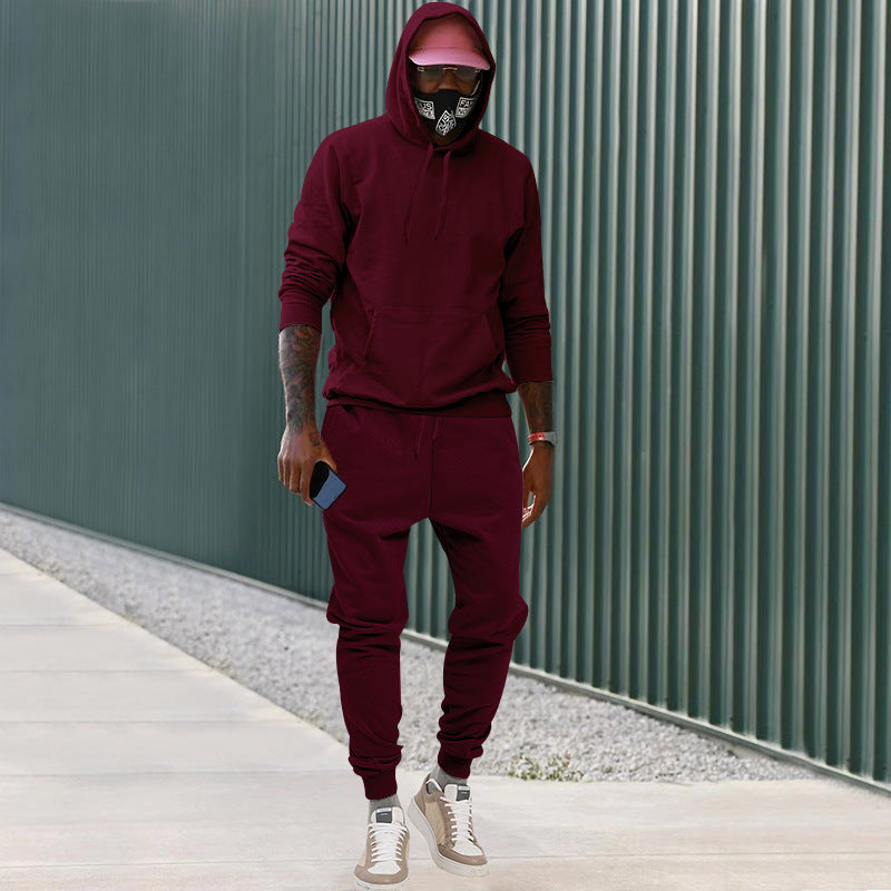 Herren Sportanzug mit Hoodie und bequemen Jogginghosen