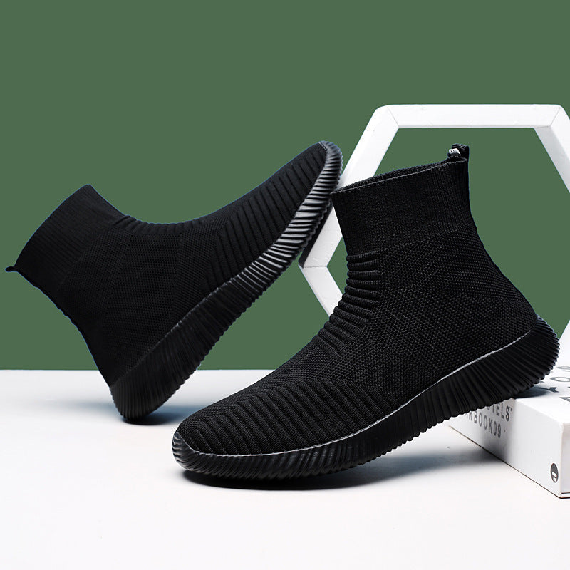Damen High-Performance Stricksocken Sneakers