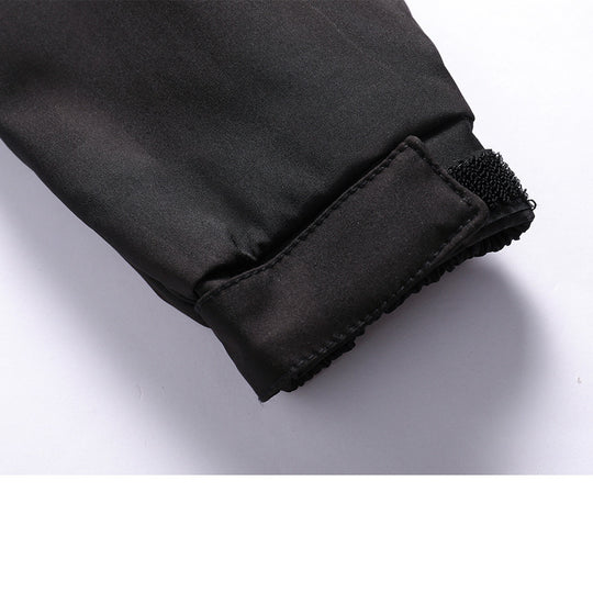 Herren Softshell-Jacke mit Kapuze, winddichtem Außenmaterial und atmungsaktivem Meshfutter Shop Nory