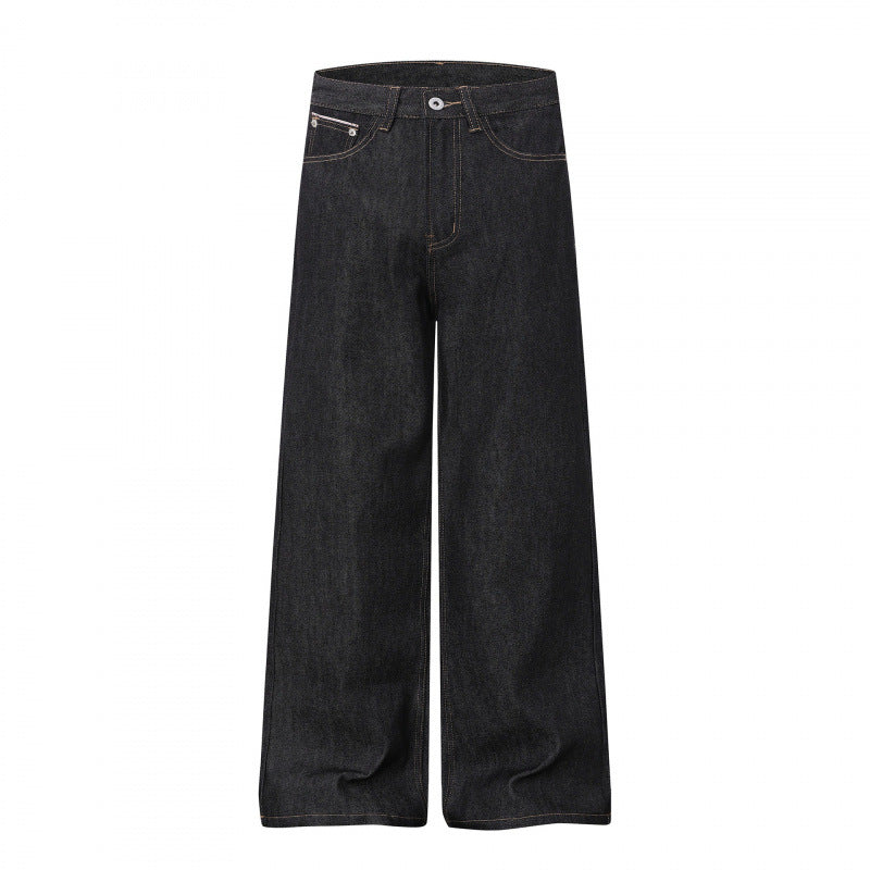 Damen Weite Highwaist-Jeanshose im Balloon-Cut mit weitem Bein und klassischem Taschen-Design Shop Nory