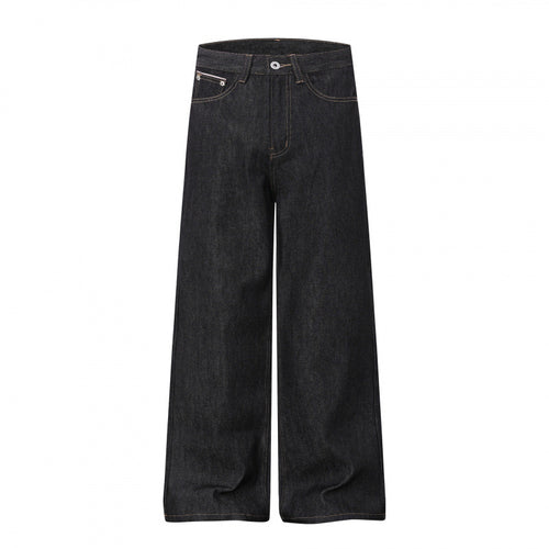 Damen Weite Highwaist-Jeanshose im Balloon-Cut mit weitem Bein und klassischem Taschen-Design Shop Nory