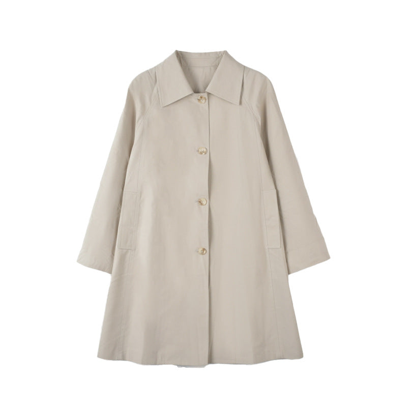 Damen Elegante und zeitlose Trenchcoat Shop Nory