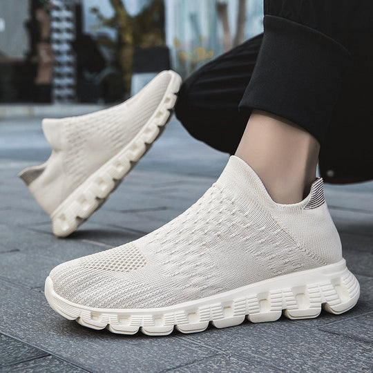 Damen Atmungsaktive Slip-On Sneakers mit dämpfender Sohle
