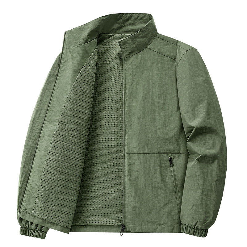 Herren Leichte Freizeitjacke mit schmalem Kragen Shop Nory