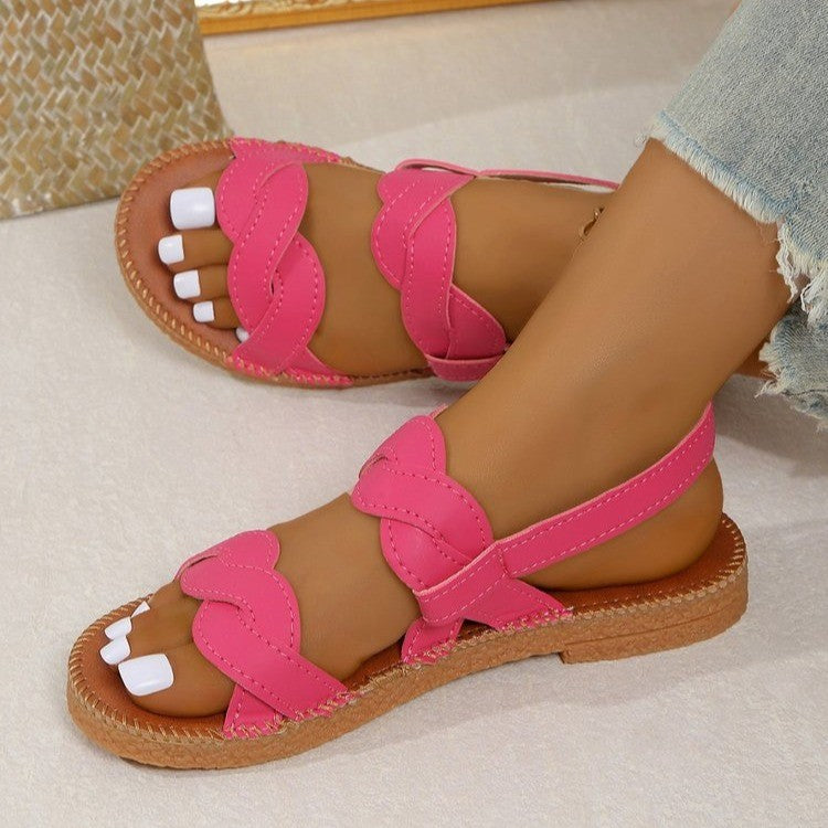 Damen Bequeme Riemensandalen mit modischem Schnitt