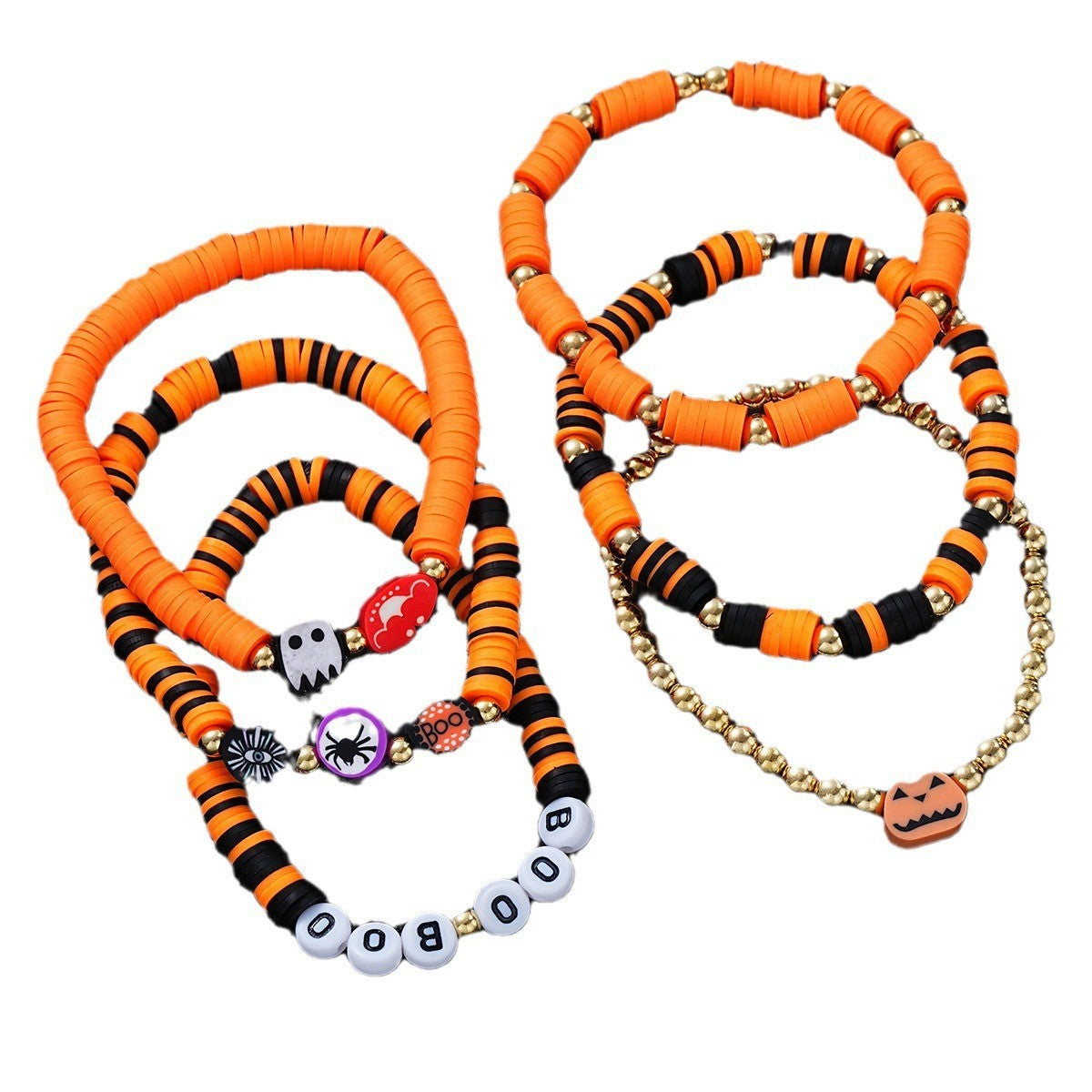 Damen Armband-Set mit kreativen Halloween-Motiven Shop Nory
