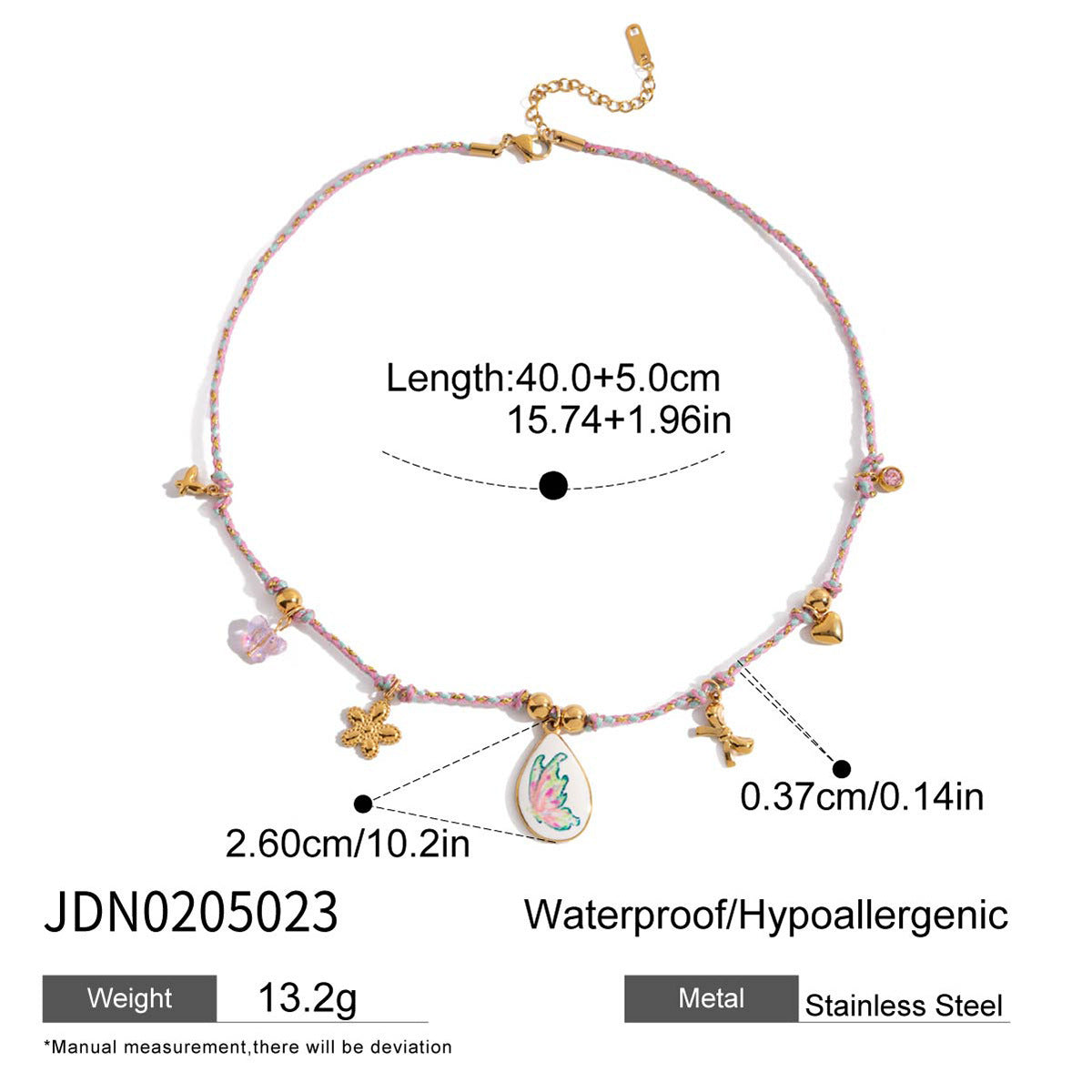 Damen Halskette mit herzförmigem Anhänger und robustem Edelstahl Shop Nory