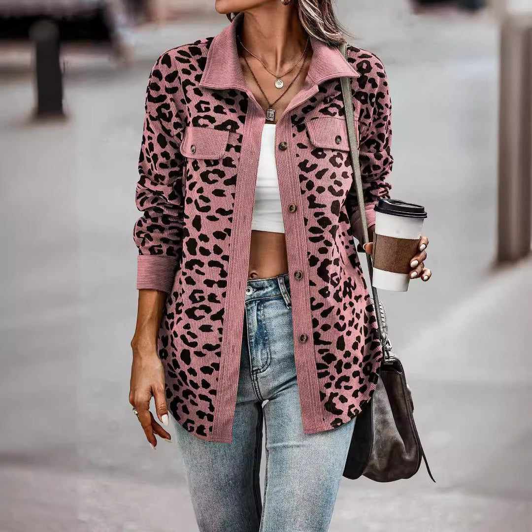 Damen lässige und modische Karo-Jacke