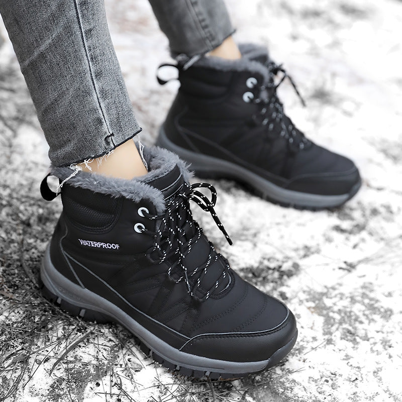 Damen Wasserfeste Winterstiefel mit isolierendem Futter und rutschfester Sohle Shopnory
