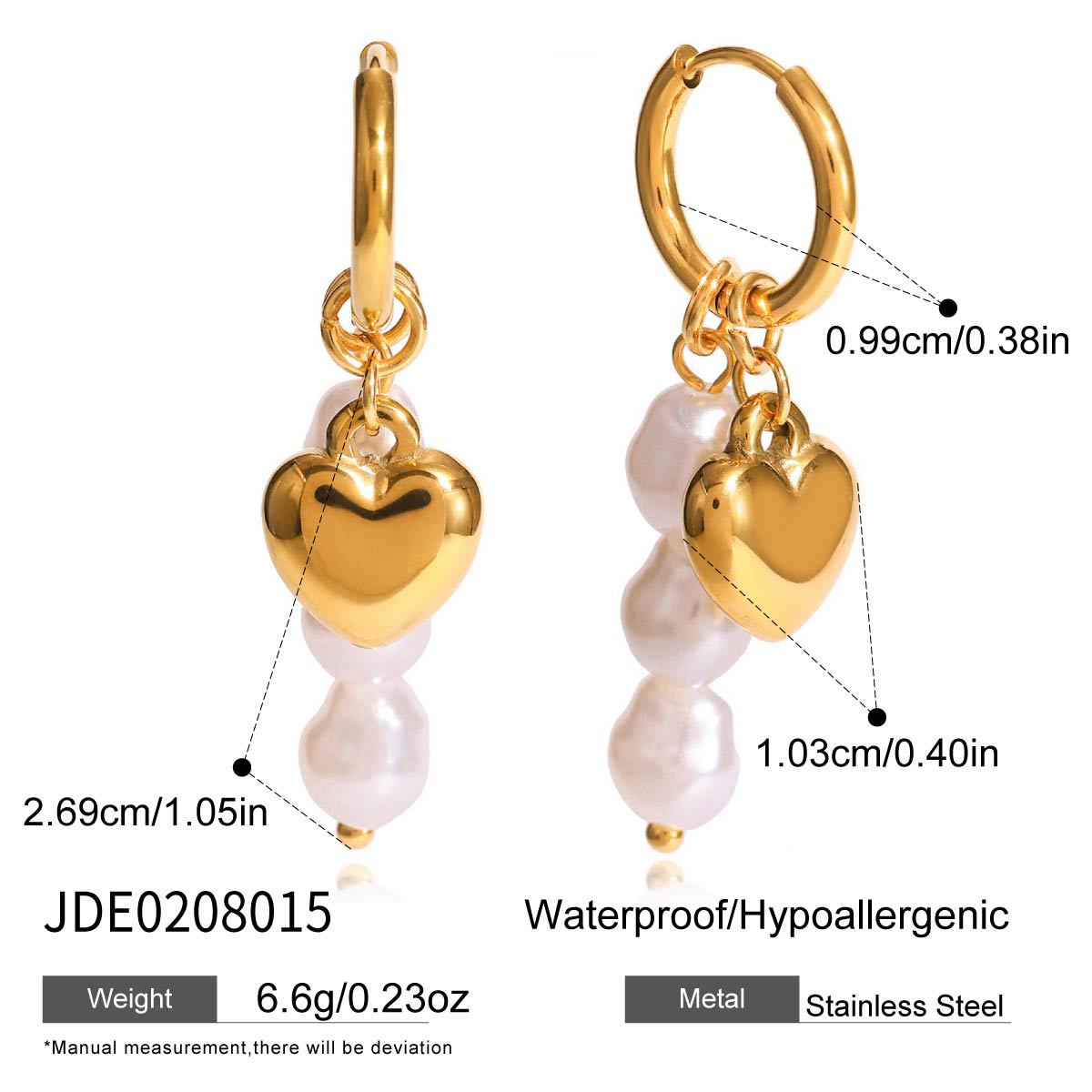 Damen Ohrhänger mit funkelnden Stern- und Mondanhängern aus hypoallergenem Edelstahl Shop Nory