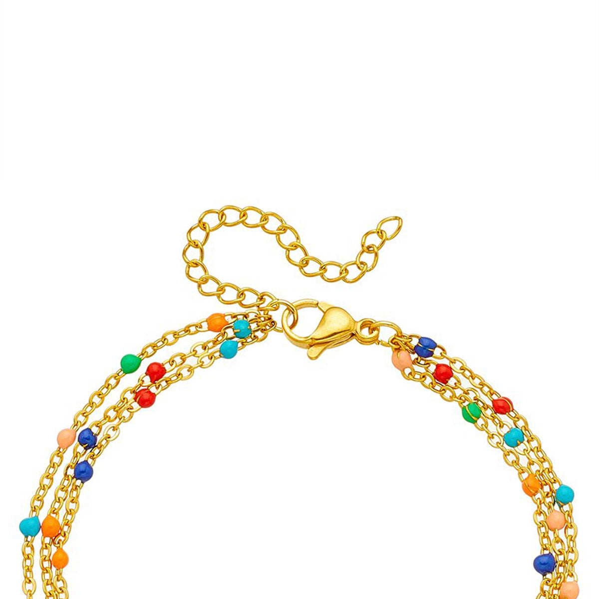 Damen modisches Armband mit bunten Perlen und elegantem Design Shop Nory