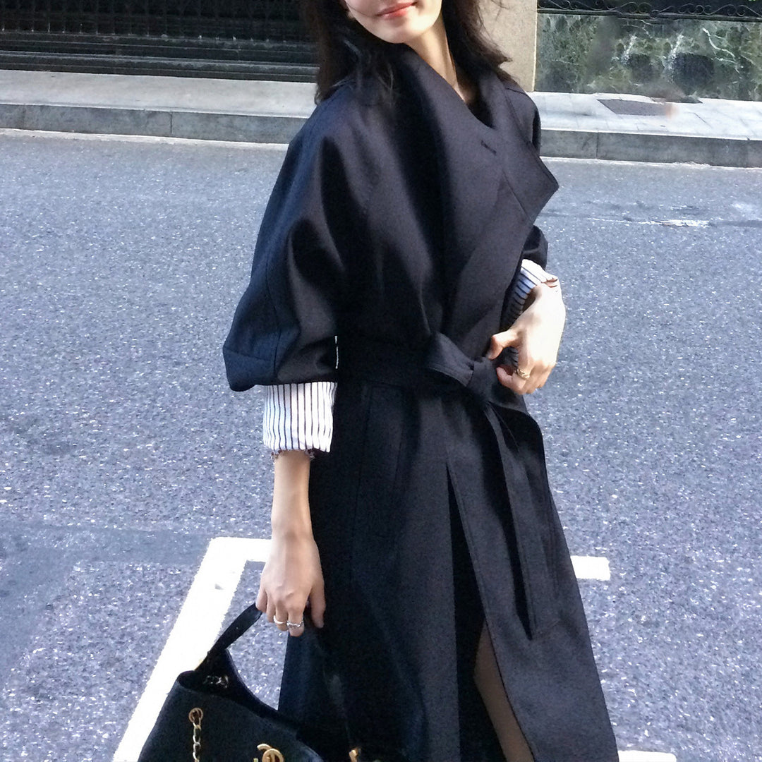 Damen Modische Übergröße Trenchcoat Shop Nory