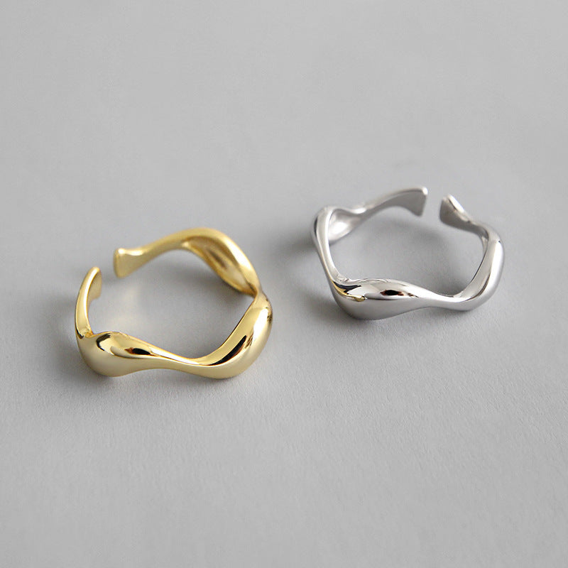Damen offener Ring mit kreativer Formgebung Shop Nory
