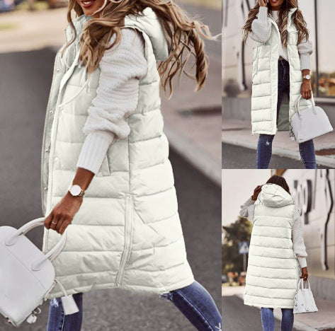 Langer Bodywarmer Weste Camilla