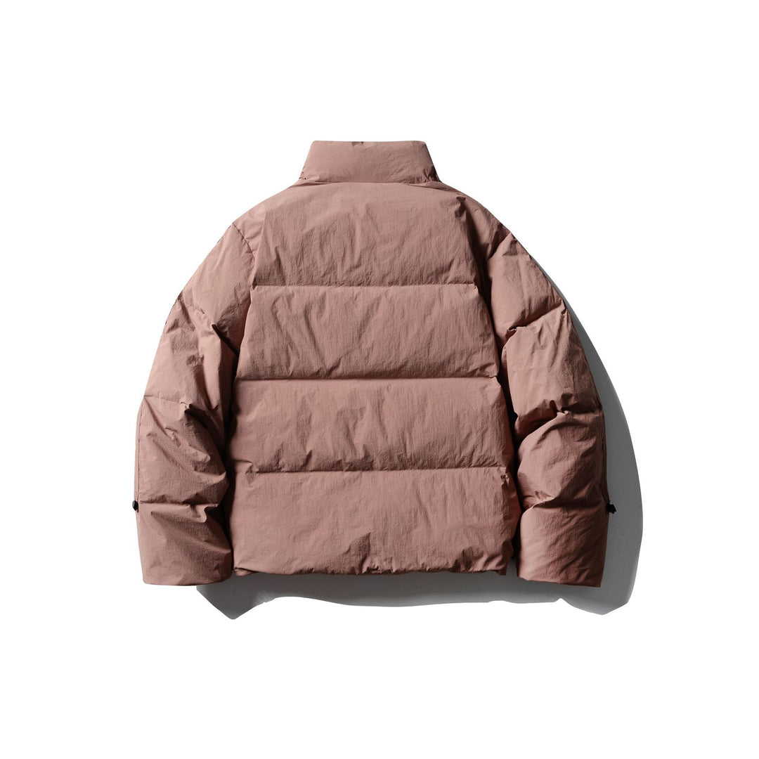 Herren Kurzer Boxy-Puffer mit wattiertem Kissenkragen und winddichter Außenhülle Shop Nory