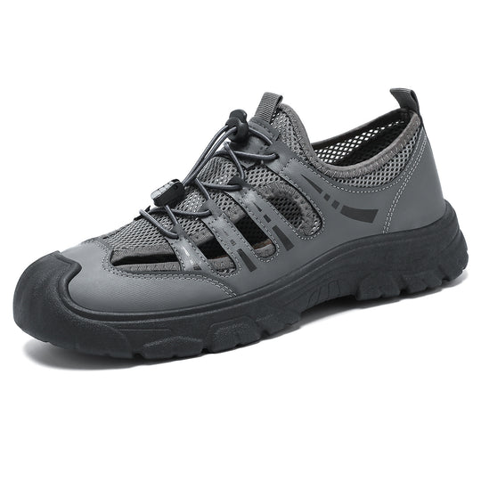 Herren nan robuster Outdoor-Sandalensneaker mit atmungsaktivem Mesh, Schnellzug-Bungee und griffiger Profilsohle Shop Nory