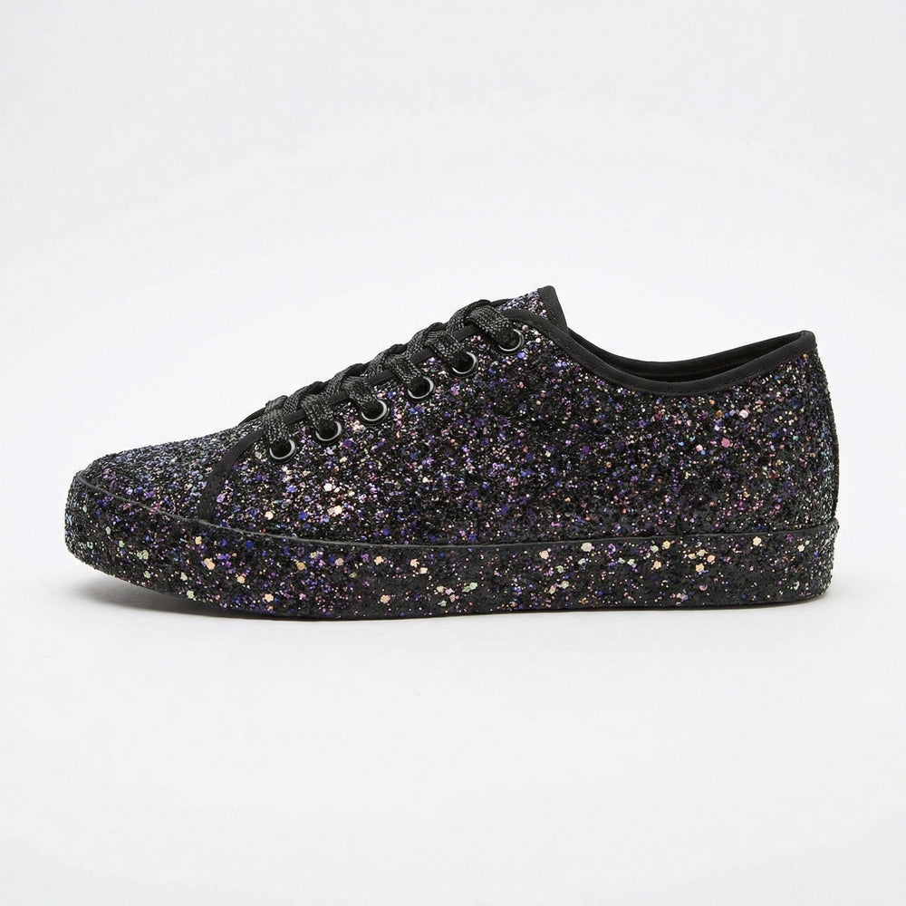 Damen Glitzernde Sneaker mit atmungsaktiver Sohle und zusätzlichem Komfort