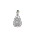 Damen Buddha-Anhänger mit Zirkonia-Verzierungen Shop Nory
