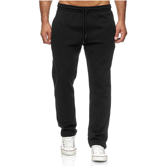 Herren nan gerade geschnittene Jogginghose mit innen angerautem Fleece, hohem Komfortbund und Kordelzug Shop Nory
