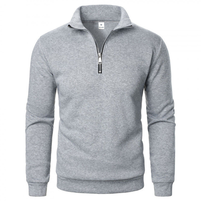 Herren Sportlicher Sweatpullover mit Stehkragen Shop Nory