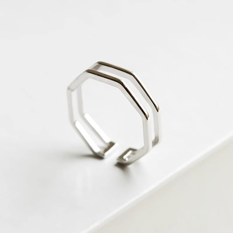 Damen Geometrischer Ring Shop Nory