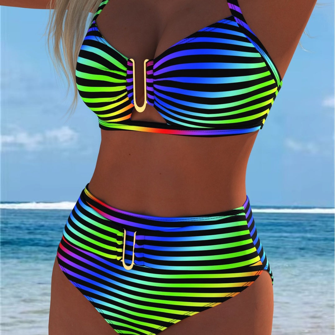 Damen Bikini-Set mit raffiniertem Schnitt und trendigem Design Shopnory