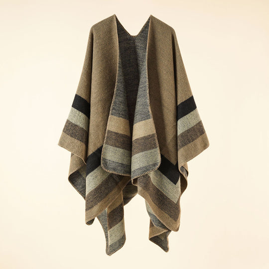 Damen Jacquard Poncho mit Paisley‑Muster Shop Nory