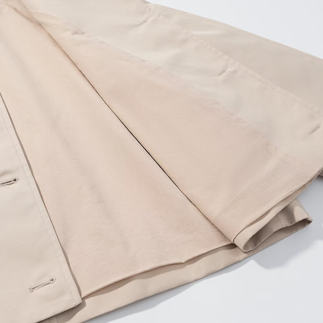 Damen Kurzjacke im Trenchstil mit kastiger Boxy‑Silhouette und Raglanärmeln Shop Nory