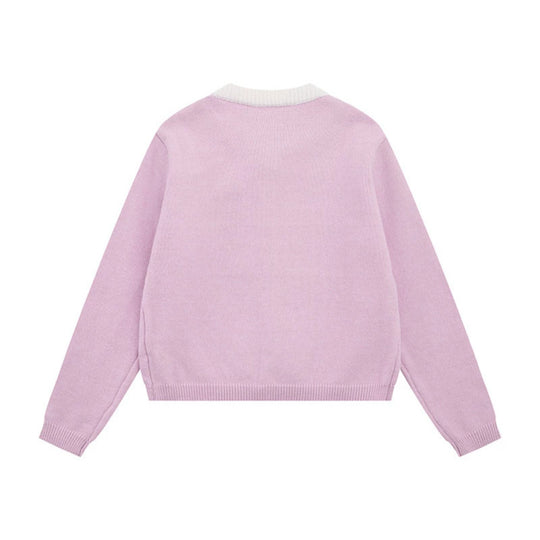 Damen Feinstrick-Cardigan mit Rundhals, verdeckter Knopfleiste und Zierbrosche Shop Nory