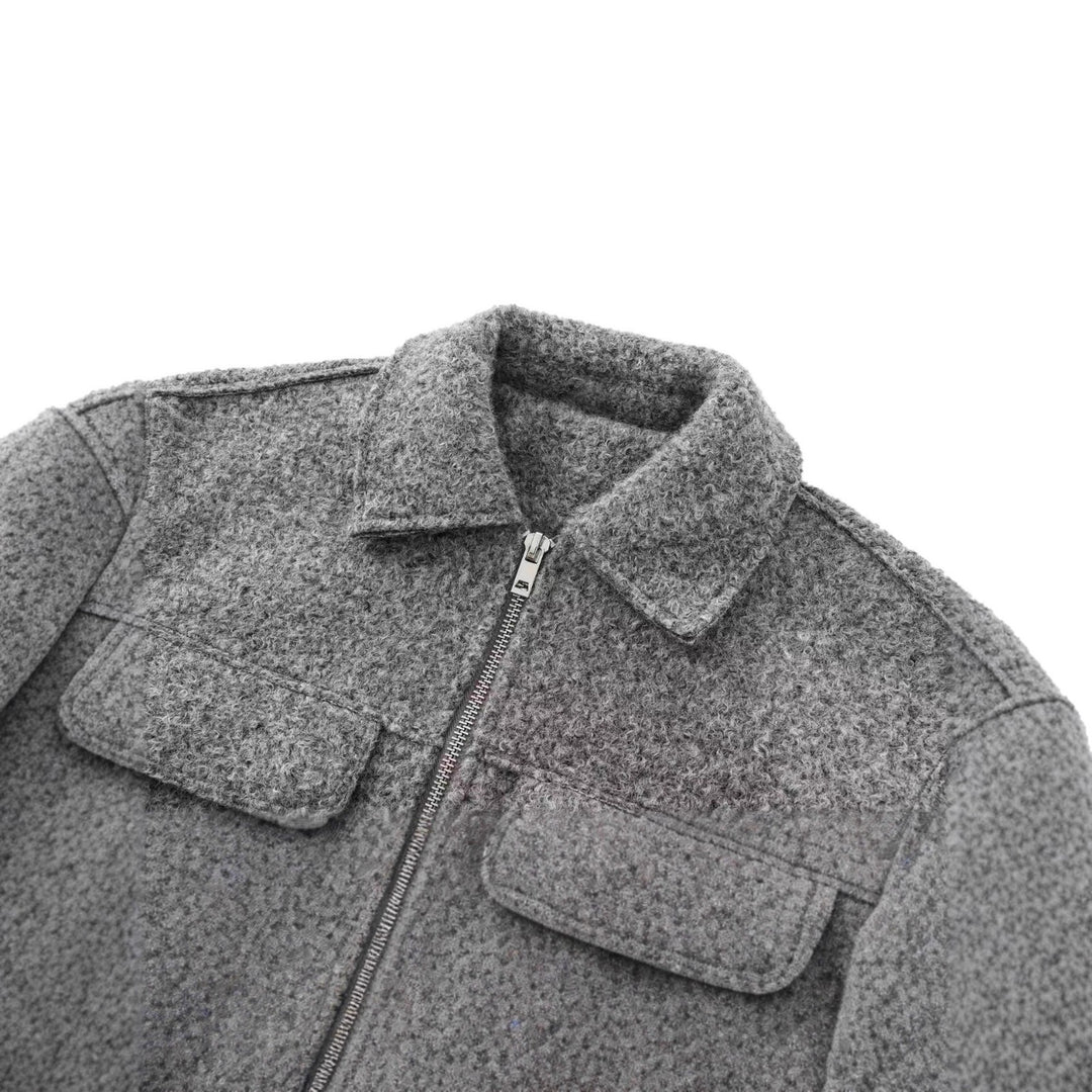 Damen Elegante Oversize-Jacke mit Detailtaschen Shop Nory