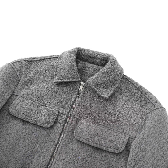Damen Elegante Oversize-Jacke mit Detailtaschen Shop Nory