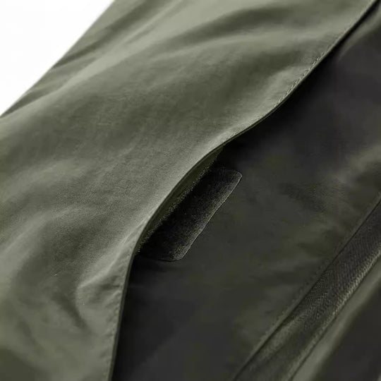 Herren Leichte Utility-Weste mit Stehkragen, Frontklappentaschen und Brustreißverschluss Shop Nory