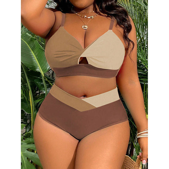 Damen hochtailliertes Badeensemble Shopnory