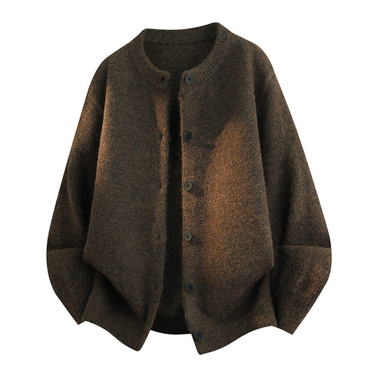 Damen Komfortable Strickjacke mit Knopfleiste Shop Nory