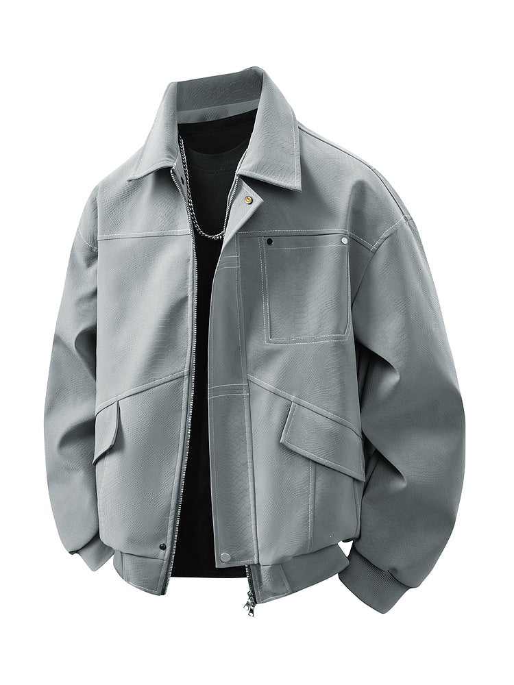 Herren Modische Freizeitjacke mit praktischen Taschen Shop Nory