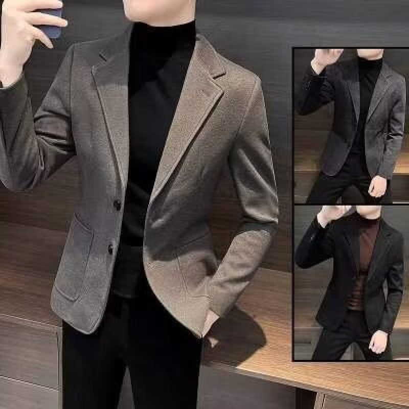 Herren Stylish Casual Blazer mit Klappkragen Shop Nory