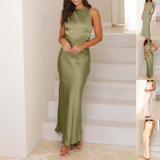 Damen elegantes Etuikleid mit Rückenverschluss und dezenten Details