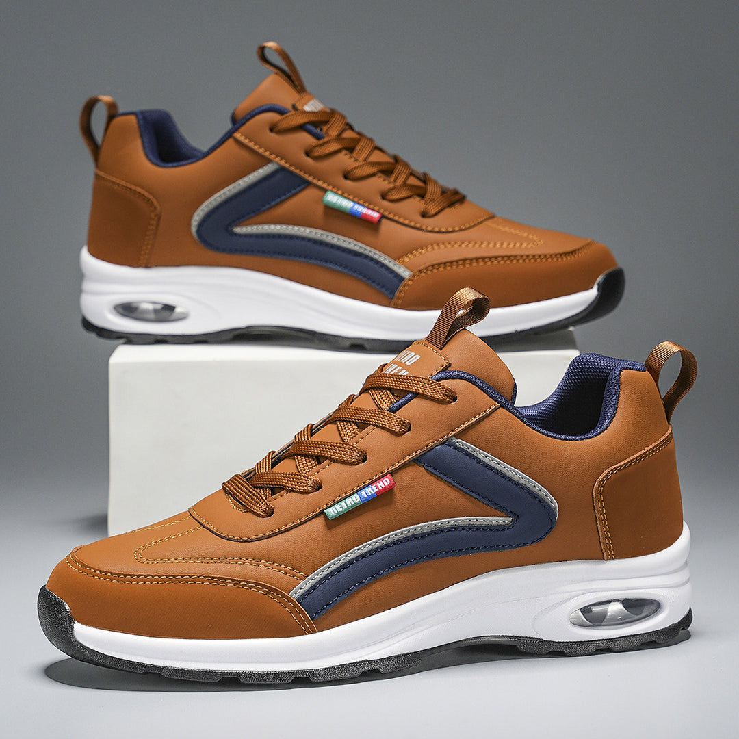 Herren atmungsaktive Freizeit-Plateau-Sneaker mit Luftkammersohle und gepolstertem Komfortfußbett Shop Nory