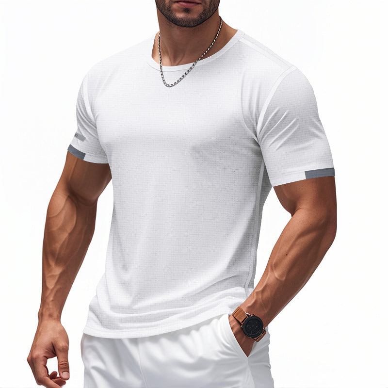 Herren Funktions-T-Shirt mit atmungsaktivem Design und reflektierenden Details ShopNory