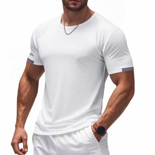 Herren Funktions-T-Shirt mit atmungsaktivem Design und reflektierenden Details ShopNory