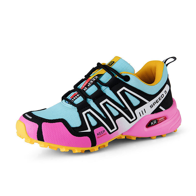 Damen Hochleistungs Trailrunning-Schuhe mit rutschfester Sohle und atmungsaktivem Obermaterial Shopnory