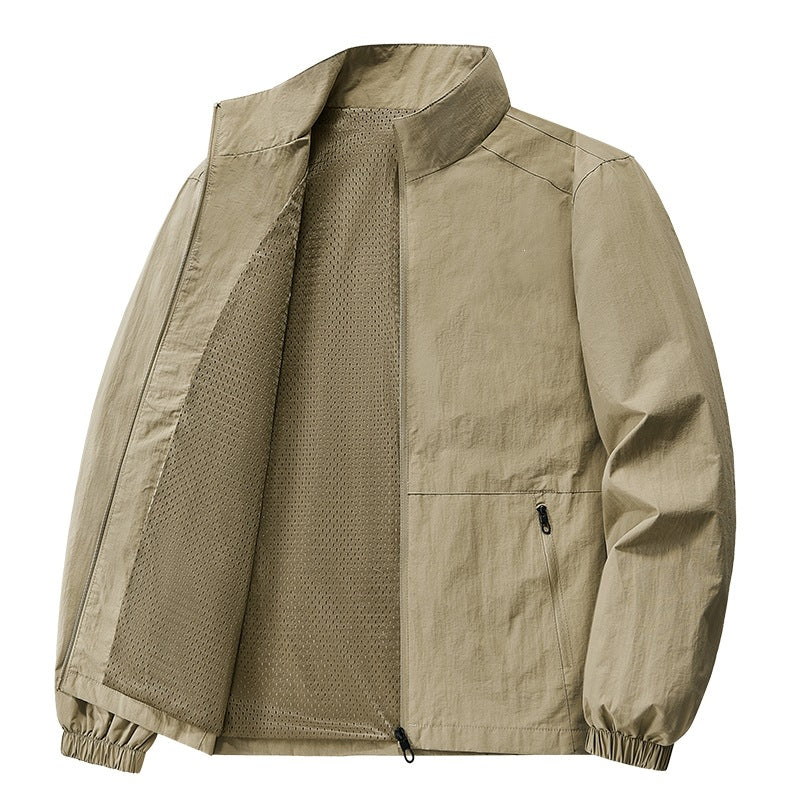 Herren Leichte Freizeitjacke mit schmalem Kragen Shop Nory
