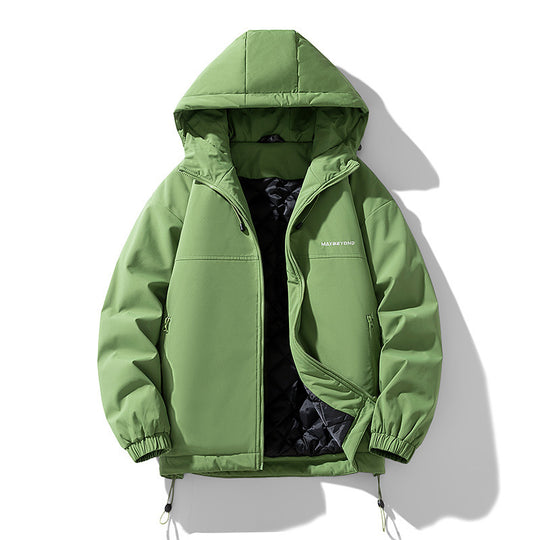 Herren wasserabweisende gefütterte Kapuzenjacke mit Thermostepp-Innenlage Shop Nory
