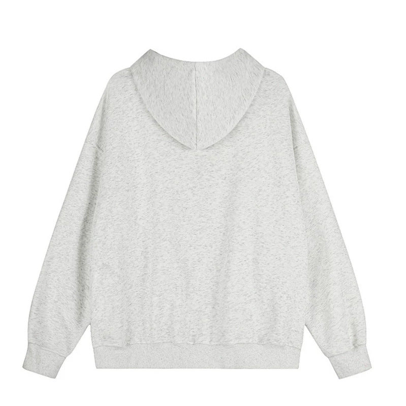 Damen Kapuzen‑Sweatjacke im Oversize‑Used‑Look mit Nietverzierung und durchgehendem Reißverschluss Shop Nory